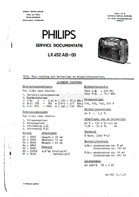 Philips-LX-452-AB-Service-Manual电路原理图.pdf
