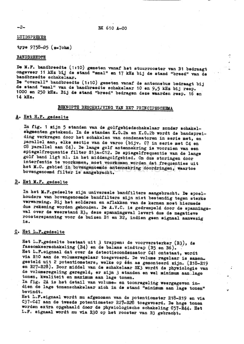 Philips-BX-610-A-Service-Manual电路原理图.pdf_第2页