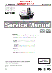 Philips-AZD-208-Service-Manual电路原理图.pdf
