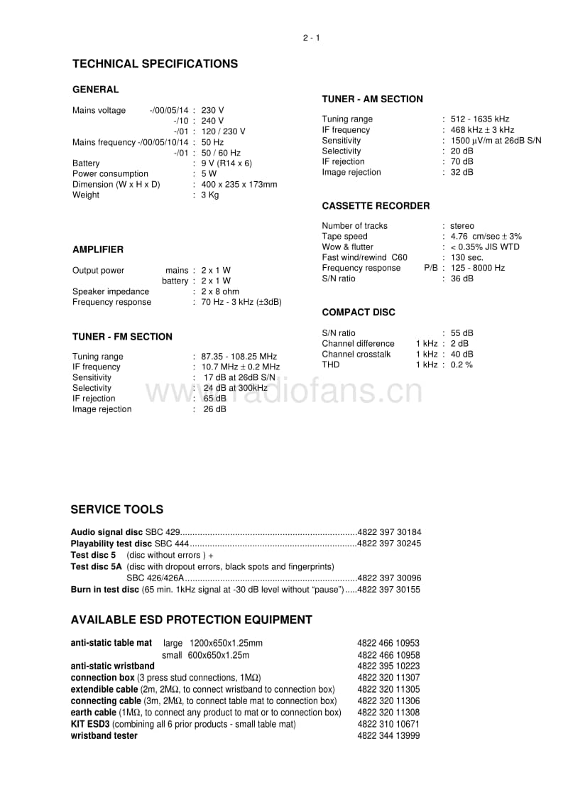 Philips-AZ-1080-Service-Manual电路原理图.pdf_第3页