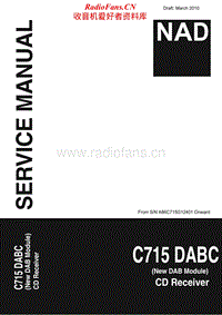 Nad-C-715-DAB-Service-Manual电路原理图.pdf