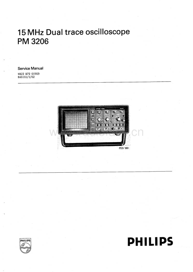 Philips-PM-3206-Service-Manual电路原理图.pdf_第1页