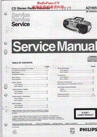 Philips-AZ-1605-Service-Manual电路原理图.pdf
