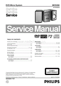 Philips-MCD-280-Service-Manual电路原理图.pdf