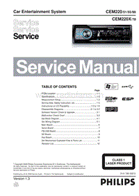 Philips-CEM-220-Service-Manual电路原理图.pdf