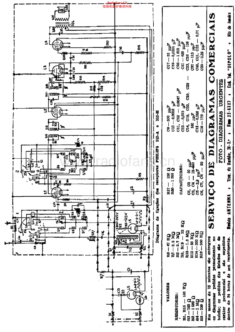 Philips-312-A-Schematic电路原理图.pdf_第1页