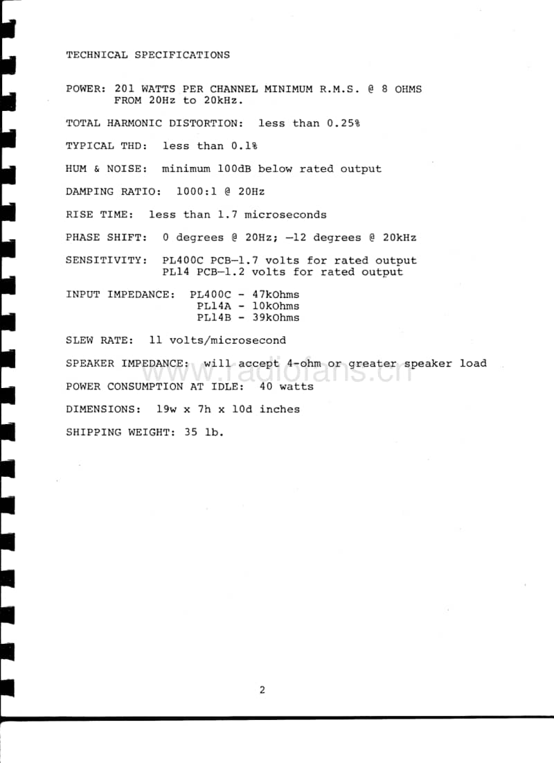 Phase-Linear-400-Service-Manual电路原理图.pdf_第3页