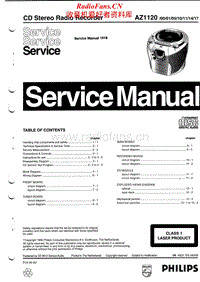Philips-AZ-1120-Service-Manual电路原理图.pdf