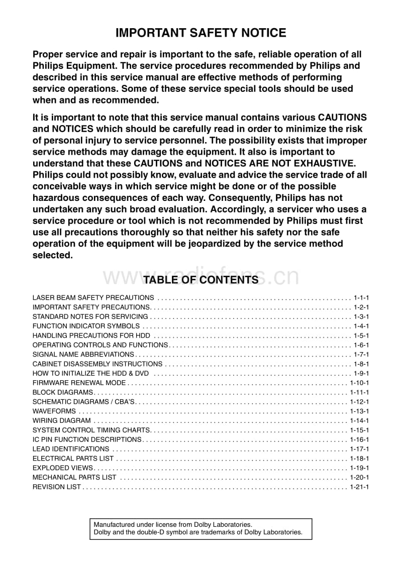Philips-DVDR-3576-H-Service-Manual电路原理图.pdf_第2页