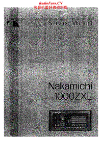 Nakamichi-1000-ZXL-Service-Manual电路原理图.pdf