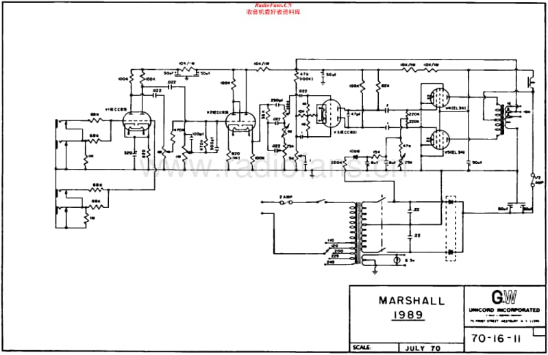 Marshall-1989-50W-Organ-Schematic电路原理图.pdf_第1页