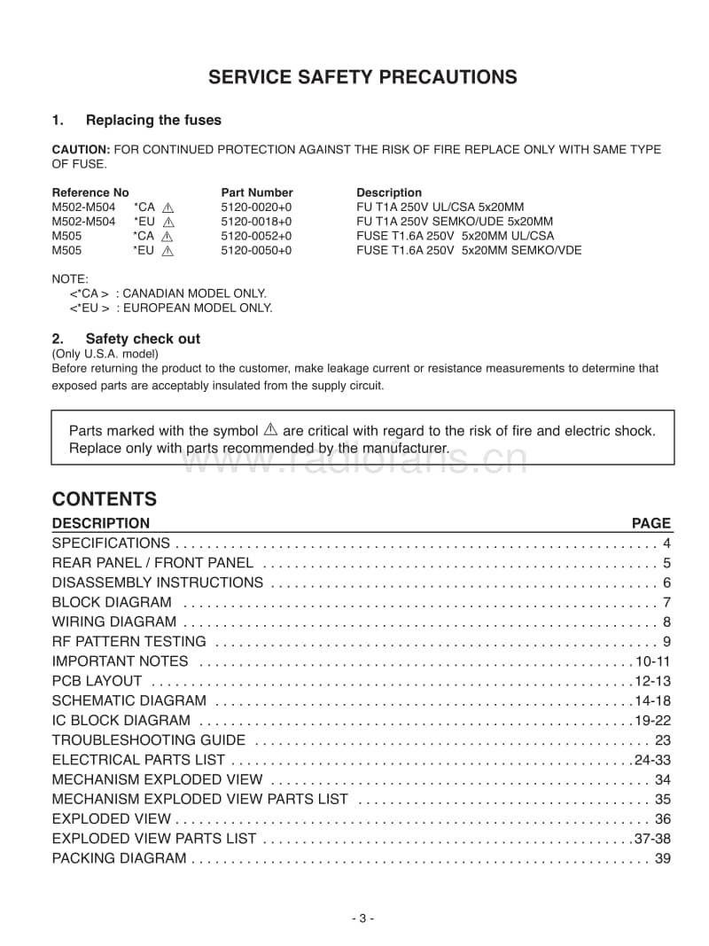 Nad-C-525-BEE-Service-Manual电路原理图.pdf_第3页