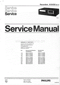 Philips-N-5438-Service-Manual电路原理图.pdf