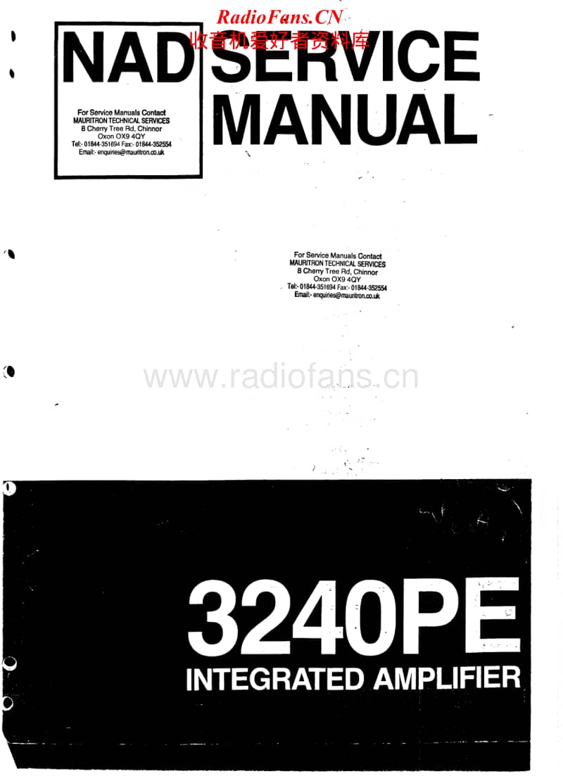 Nad-3240-PE-Service-Manual电路原理图.pdf_第1页