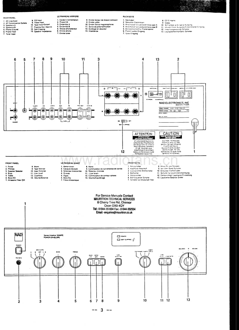 Nad-3240-PE-Service-Manual电路原理图.pdf_第3页