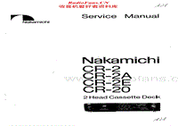 Nakamichi-CR-2-A-Service-Manual电路原理图.pdf