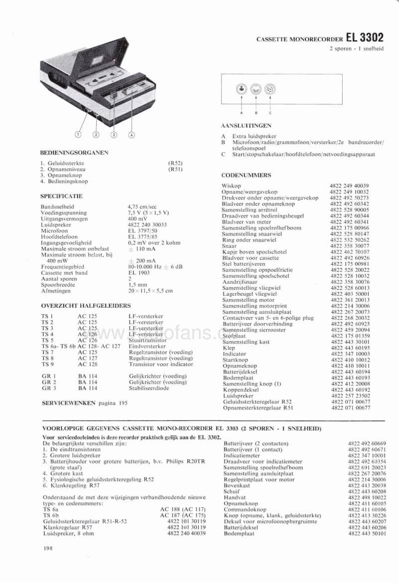 Philips-EL-3302-Service-Manual电路原理图.pdf_第2页
