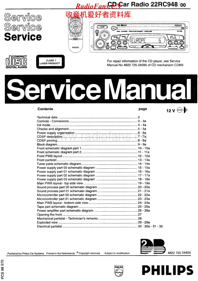 Philips-22-RC-948-Service-Manual电路原理图.pdf_第1页