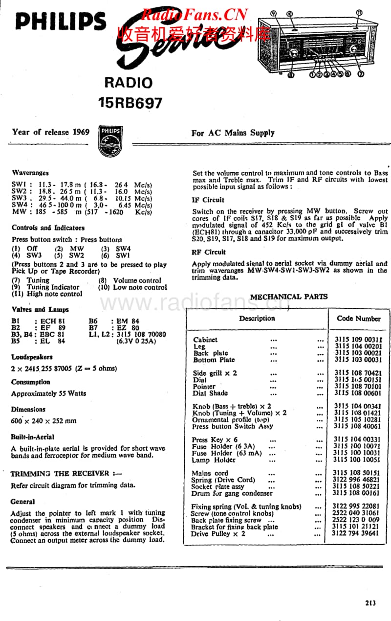 Philips-15-RB-697-Service-Manual电路原理图.pdf_第1页