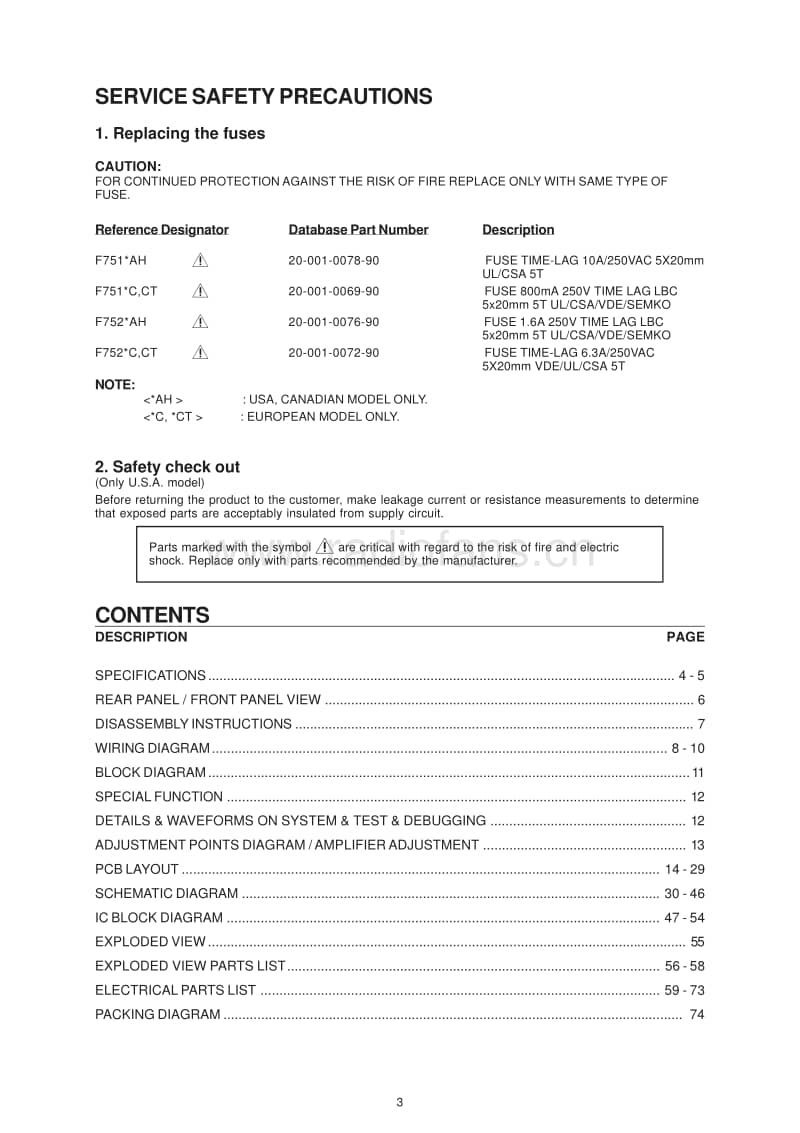 Nad-T-754-Service-Manual电路原理图.pdf_第3页
