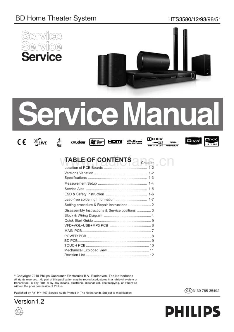 Philips-HTS-3580-Service-Manual(1)电路原理图.pdf_第1页