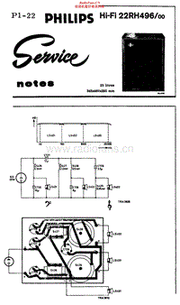 Philips-22-RH-496-Service-Manual电路原理图.pdf