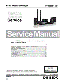 Philips-HTS-3583-Service-Manual电路原理图.pdf