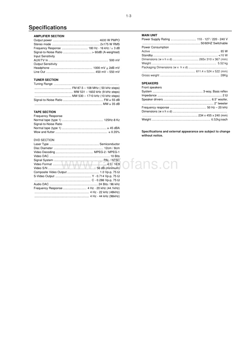 Philips-FWD-792-Service-Manual电路原理图.pdf_第3页