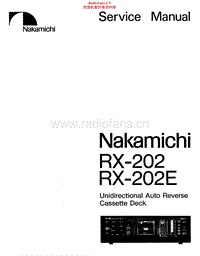 Nakamichi-RX-202E-Service-Manual电路原理图.pdf