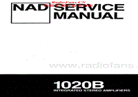 Nad-1020-B-Service-Manual电路原理图.pdf