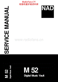 Nad-M-52-Service-Manual电路原理图.pdf