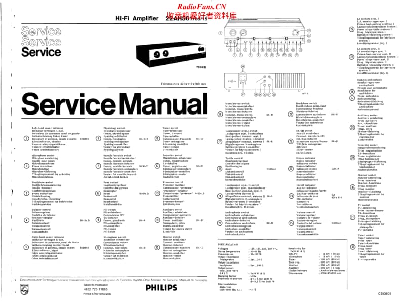 Philips-22-AH-561-Service-Manual电路原理图.pdf_第1页