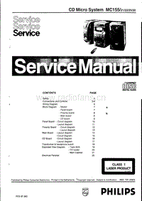Philips-MC-155-Service-Manual电路原理图.pdf