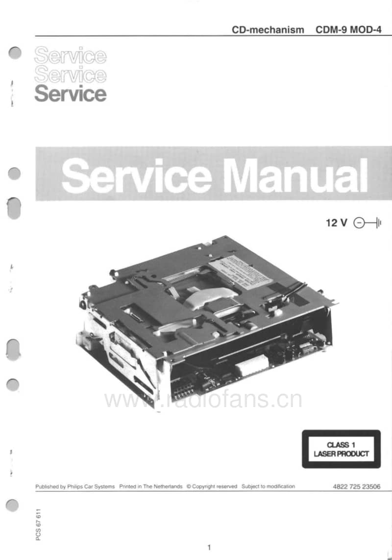 Philips-CDM-9_Mk4-Service-Manual电路原理图.pdf_第1页