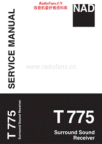 Nad-T-775-Service-Manual电路原理图.pdf