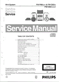 Philips-FWC-83-FWC-85-Service-Manual(1)电路原理图.pdf