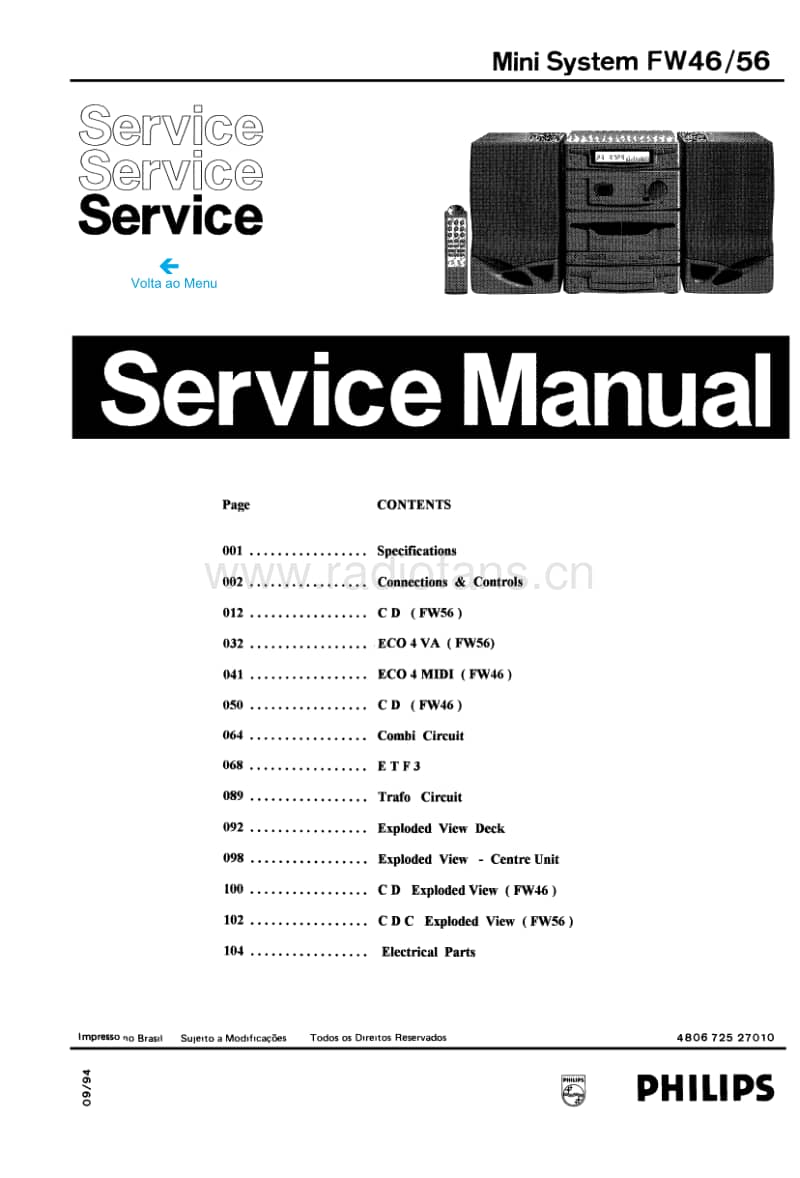 Philips-FW-46-Service-Manual电路原理图.pdf_第1页
