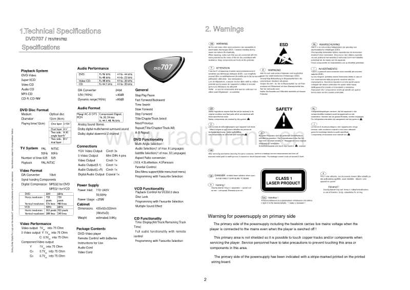Philips-DVD-782-Service-Manual电路原理图.pdf_第2页