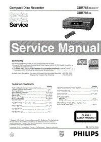 Philips-CDR-785-CDR-786-Service-Manual(1)电路原理图.pdf