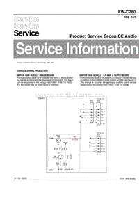 Philips-FWC-780-Service-Information电路原理图.pdf