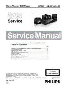 Philips-HTS-2511-Service-Manual电路原理图.pdf