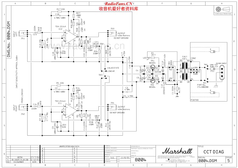 Marshall-8004-Valvestate-Schematic电路原理图.pdf_第1页