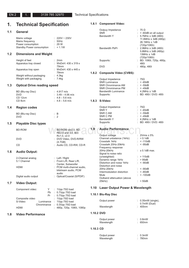 Philips-BDP-7100-Service-Manual电路原理图.pdf_第2页