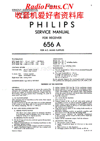 Philips-656-A-Service-Manual电路原理图.pdf