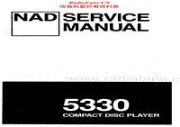 Nad-5330-Service-Manual电路原理图.pdf