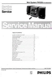 Philips-FW-335-Service-Manual电路原理图.pdf