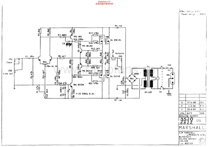 Marshall-5522-Pwr-Schematic电路原理图.pdf_第1页