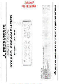 Mitsubishi-DA-P20-Service-Manual(1)电路原理图.pdf