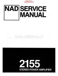 Nad-2155-Service-Manual电路原理图.pdf