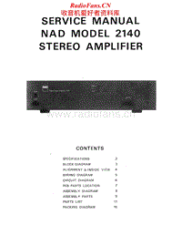 Nad-2140-Service-Manual电路原理图.pdf